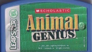 Scholastic Animal Genius (Leapster) Voice Clips Part 2