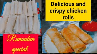 Perfect recipe of chicken rolls 😋. /Make and freeze (Ramadan special)