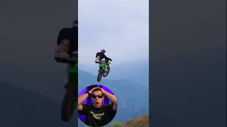 Extreem jump on Dirtbike! 😱  Dirtbike epic moment #dirtbike