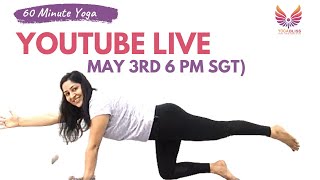 BlissYogaSG Live | FREE 60 Minute Full Body Yoga