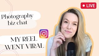 LIVE business coaching - & breaking down my IG REEL that went viral