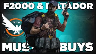 Must Buys ~ F2000, Matador & More | Weekly Vendor Reset 2/13 | #TheDivision2 | PurePrime