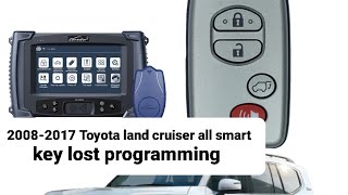 2008-2017 TOYOTA LAND CRUISER ALL SMART KEY LOST programming by Lonsdor & LKE Emulator #Landcruiser