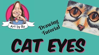 Cat Eyes Drawing Tutorial