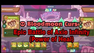 Epic Battle Axie Infinity watch till d' end (The power of healing)