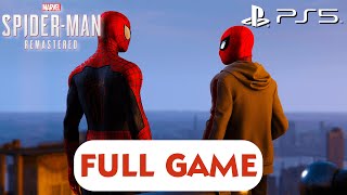 SPIDER-MAN REMASTERED All DLC FULL Walkthrough - NO Commentary [PS5 60FPS]