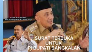 Surat Terbuka Lsm Pakis Untuk Pj Bupati Bangkalan