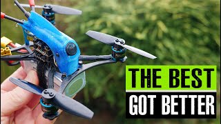 HGLRC Parrot132 132mm F4 3 Inch Toothpick quad review and flight footage