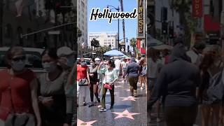 Hollywood,  Walk of Fame. #shorts #travel #hollywood