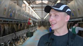 Internship testimonial from working in Denmark at dairy farm