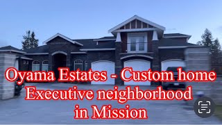 Custom home - oyama estates executive neighborhood in mission bc Canada #genelyskitchen