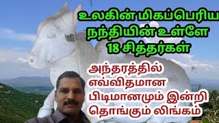 உலகின் மிகப்பெரிய நந்தி | world biggest nandi | big nandi statue