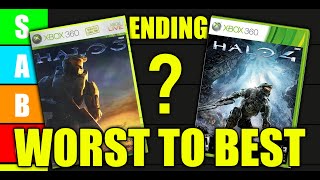 Ranking every Halo Game by it's Ending (Worst to Best)