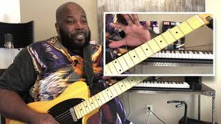 Gospel Guitar Tutorial We Need Your Power Break Down Part 1