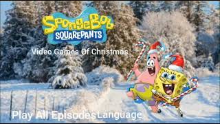 Opening To SpongeBob SquarePants Video Games Of Christmas 2009 DVD