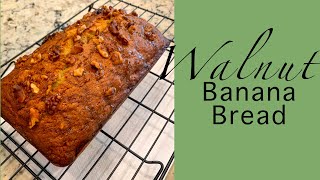 Walnut Banana Bread