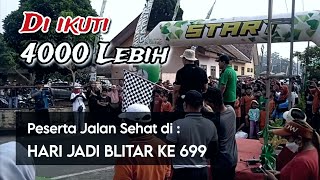 Jalan Sehat di Hari Jadi Blitar ke 699 || Binangun Festival 2023 #tiwoltv