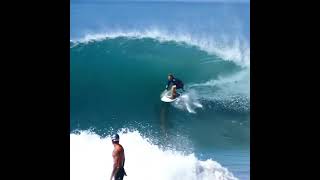 Surfing on The Biggest Wave#amazing  #shorts