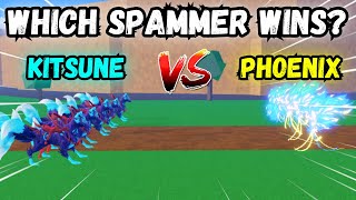 5 Kitsune Vs 5 Phoenix Which Spam Fruit Wins?