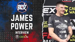 'I SHOULD BE NEXT (FOR TITLE SHOT)!' JAMES POWER WANTS TITLE FIGHT FOLLOWING CAGE WARRIORS 172 WIN