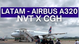 TRIP REPORT | LATAM Airlines - Airbus A320 - Navegantes (NVT) to São Paulo (CGH) | Premium Economy