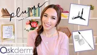 Plume Lash and Brown Enhancing Serum & the Nourish and Define Brow Pomade | askderm