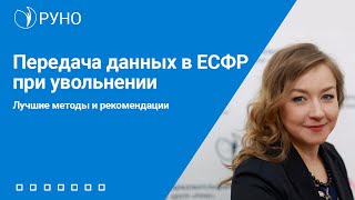 Передача данных в ЕСФР при увольнении | Анастасия Крысанова. РУНО