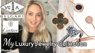 MY DESIGNER JEWELRY COLLECTION * Van Cleef and Arpels, Hermes, Cartier and Bvlgari * billiexluxury