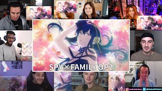 SPY x FAMILY Opening 2 REACTION MASHUP | リアクションマッシュアップ