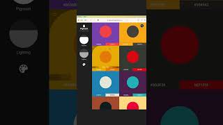 The Best Website For Colour Palettes! #webdesign #foryou #shorts