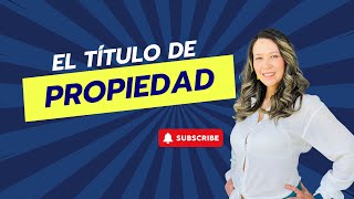 El título de propiedad