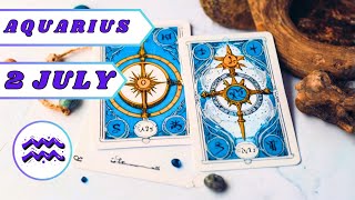 AQUARIUS A GOLDEN PERIOD STARTS THAT YOU NEVER THOUGHT - HE FELL CRAZYLY IN LOVE WITH YOU - 2 july