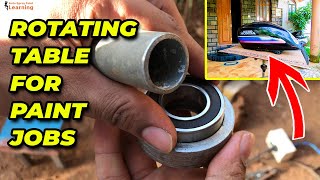 DIY Rotating Table for Efficient Auto Body Painting | How-To Guide | Hindi