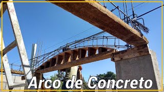 COMO CIMBRAR UN ARCO DE CONCRETO ARMADO