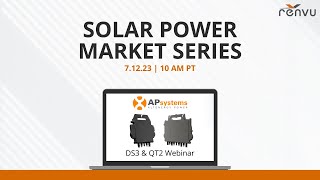 Solar Power Market Series with APsystems | RENVU