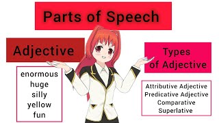 Adjective | Adjectives in English Grammar | Adjectives | Concept/Words/Definition/Phrase/types