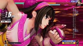 THE KING OF FIGHTERS XV - NAKORURU 3 COMBO EXAMPLE