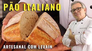 PÃO ITALIANO ARTESANAL