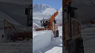 Snow Cleaning Process in Switzerland #snow #shorts #youtubeshorts