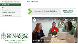 #PosgradosFNSP | Doctorado en Salud Pública