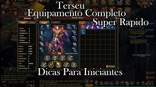 Legend Online Como completa todos os equipamento do Terseu Rapido