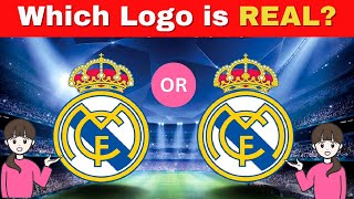 Can you guess the REAL CLUB LOGO? Which one is Real?