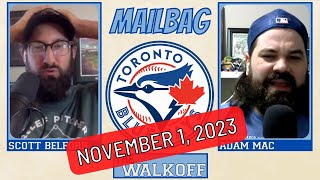 Toronto Blue Jays #Mailbag November 1, 2023