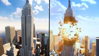 Controlled Demolition In New York City - Teardown