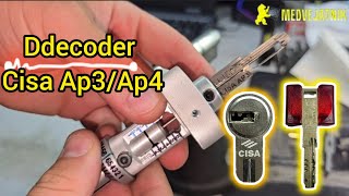 Decoder для замков Cisa Ap3/Ap4 +380933008410 WhatsApp Telegram