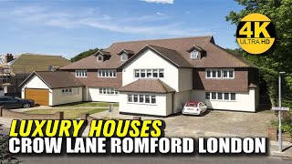 Luxury Houses in Crow Lane Romford London 🏴󠁧󠁢󠁥󠁮󠁧󠁿 4K 60 fps