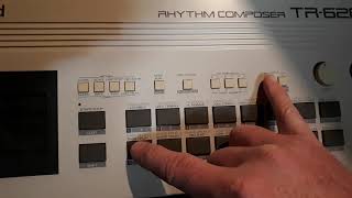 707/727 Killer! Roland TR-626 tunable kick demo