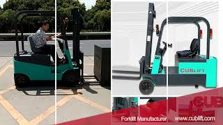 Electric Stacker Truck 3/4 wheels, Electric counterbalance Electric Stacker Truck CUBLiFT 95