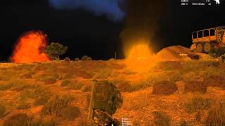 Arma 3: Fields of napalm and A10 Maverick strike