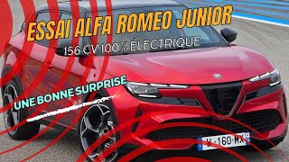 Essai Alfa Roméo Junior Spéciale 100% Électrique